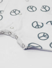 Macaquinho de Verão Botões Regata Unissex | Peace and Love - MiniMalista Baby - 0.3, b2b, Baby, black-friday, Calor, com-desconto-mm10, Kids, Menino, tab-tam-macaquinho-tank-romper, Verão -bebê-minimalista-estiloso