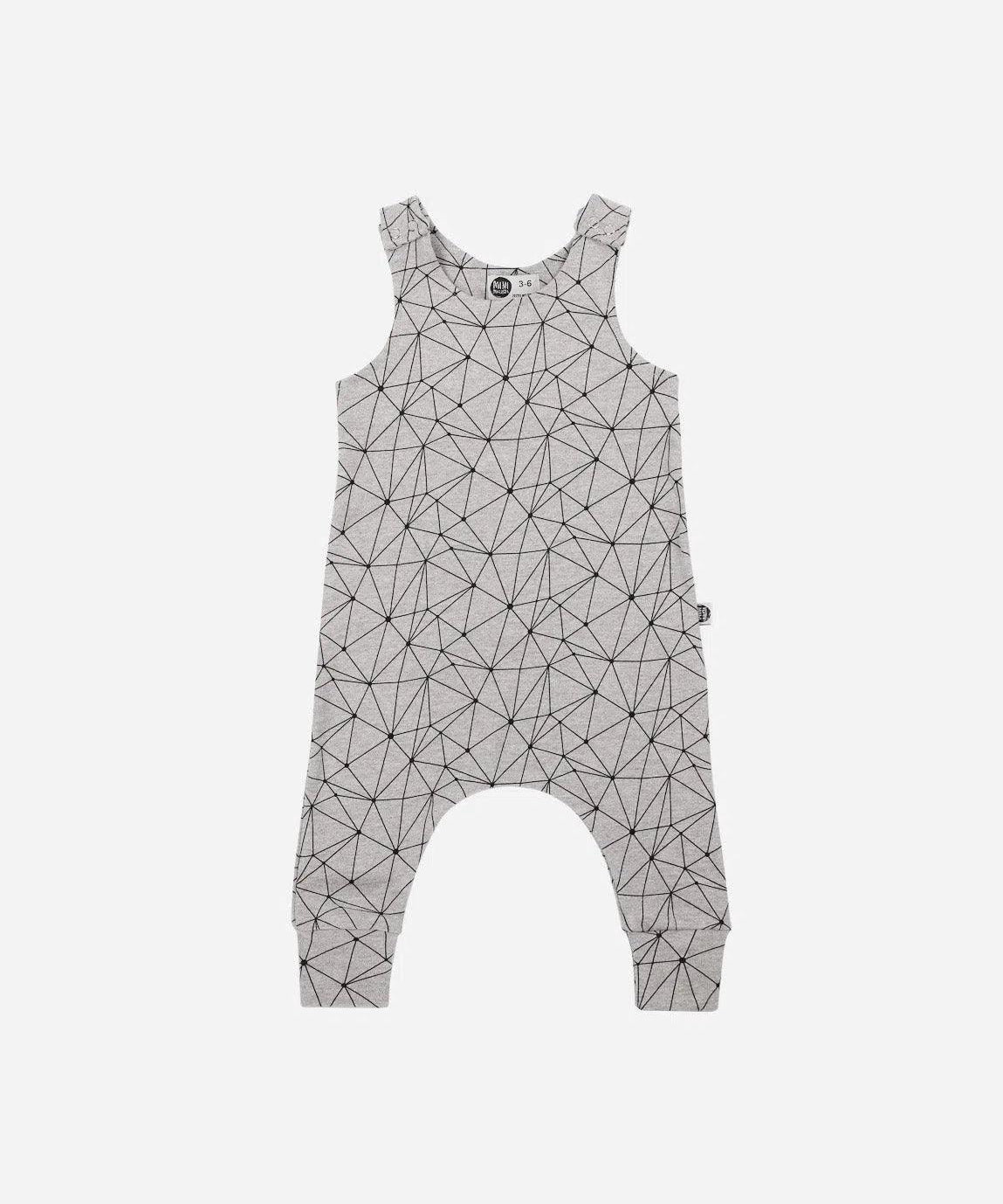 Macaquinho Harém Infantil | Satellite Mescla - MiniMalista Baby - 0.3, 0.45, b2b, black-friday, com-desconto-mm10, Meia Estação, Menino, Neutro, SALE-FINAL, tab-tam-macaquinho-harem, Unissex, Winter Sale 40% -bebê-minimalista-estiloso