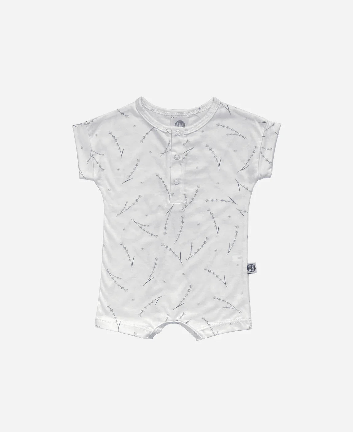 Macaquinho Romper Manguinha Unissex | Lavender - MiniMalista Baby - 0.2, anonovo, b2b, Baby, black-friday, Calor, com-desconto-mm10, Menina, minime, tab-tam-macaquinho-romper, Verão -bebê-minimalista-estiloso