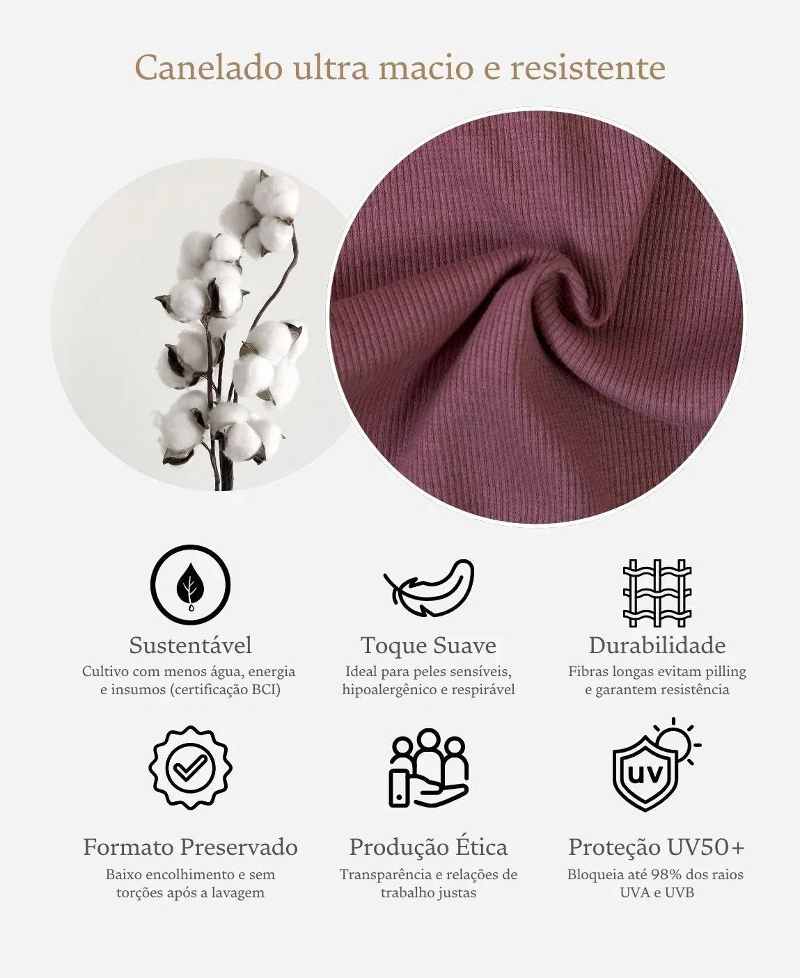 Macacão Bebê Canelado Botões Unissex | Liso Dark Rose