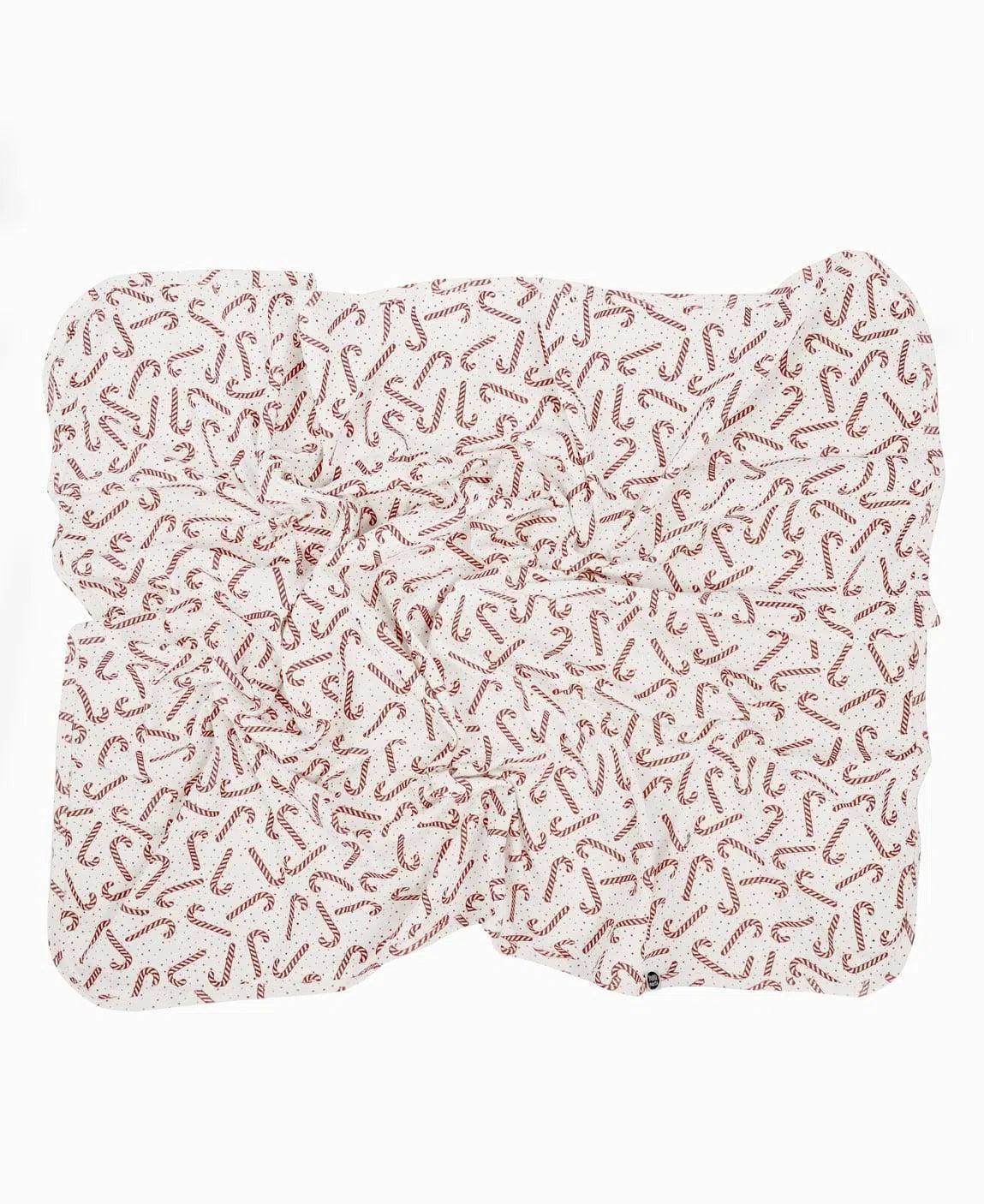Manta de Malha de Algodão para Bebês | Candy Cane - MiniMalista Baby - 0, b2b, Baby, Christmas, com-desconto-mm10, Meia Estação, Menina, natal, Neutro, tab-tam-manta, Unissex, Xmas -bebê-minimalista-estiloso