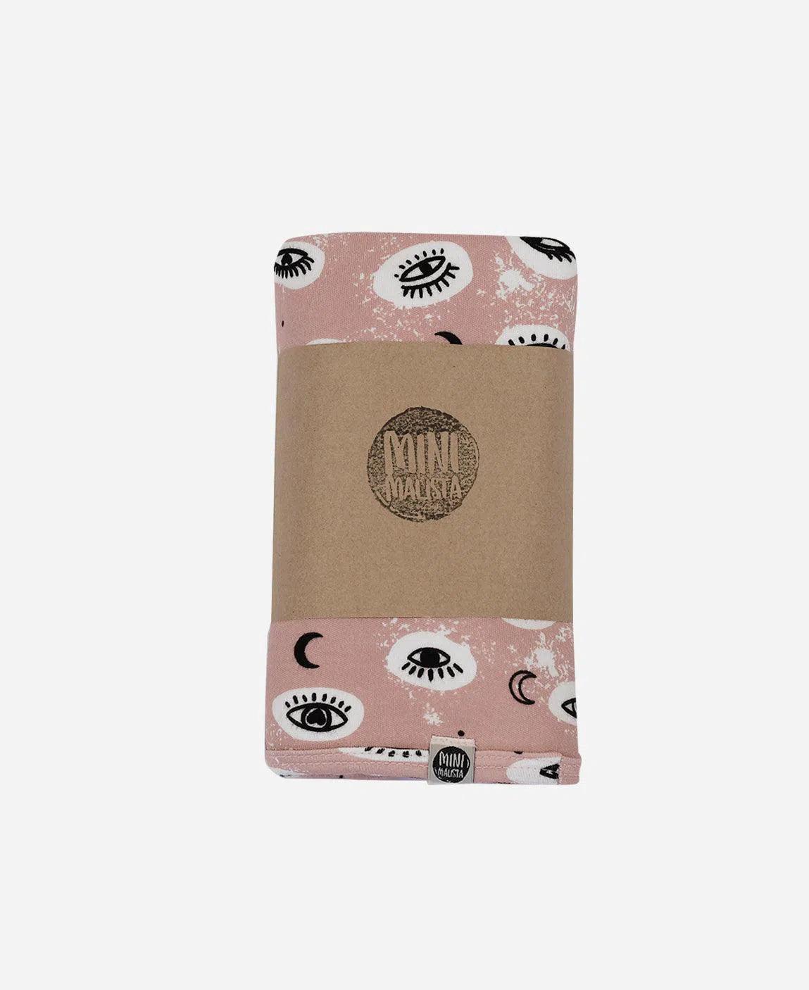 Manta de Malha de Algodão para Bebês | Mystic Eyes - MiniMalista Baby - 0.3, 0.45, b2b, Baby, black-friday, Meia Estação, Menina, outlet, SALE-FINAL, tab-tam-manta, Winter Sale 40% -bebê-minimalista-estiloso