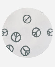 Manta de Malha de Algodão para Bebês | Peace and Love - MiniMalista Baby - 0.3, b2b, Baby, black-friday, com-desconto-mm10, Meia Estação, Menino, tab-tam-manta -bebê-minimalista-estiloso