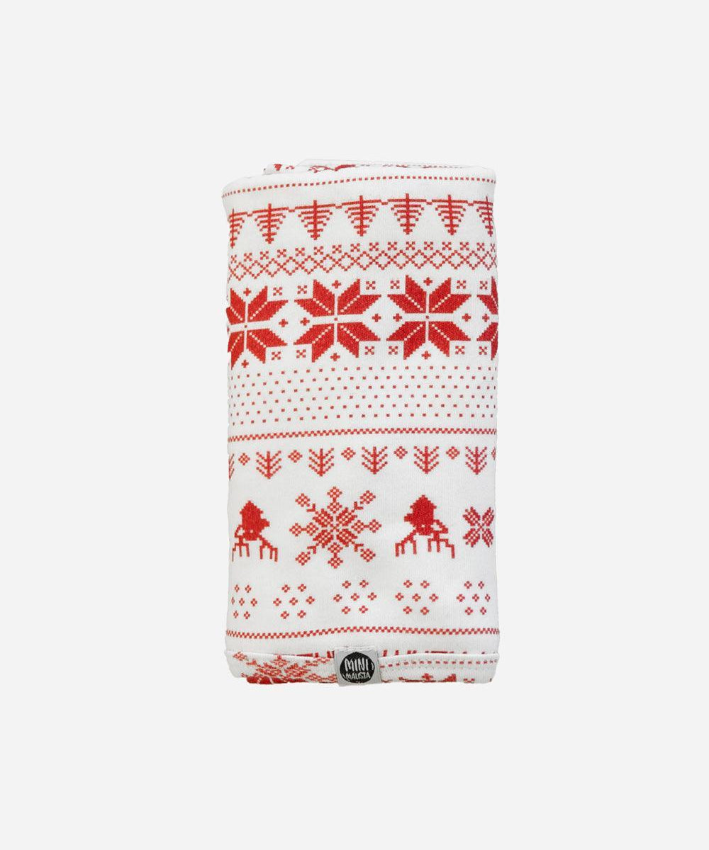 Manta de Malha de Algodão para Bebês | Xmas Tricot - MiniMalista Baby - 0, b2b, Baby, Christmas, com-desconto-mm10, Meia Estação, Menina, Natal, Neutro, tab-tam-manta, Unissex, Xmas -bebê-minimalista-estiloso