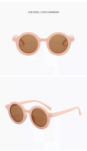 Óculos de Sol Infantil MiniMalista Rose - MiniMalista Baby - Meia Estação, Menina, Neutro, Unissex -bebê-minimalista-estiloso