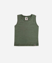 Regata Infantil Unissex MiniMalista Liso Verde - MiniMalista Baby - 0.3, b2b, black-friday, Calor, com-desconto-mm10, Menino, tab-tam-regata, Verão -bebê-minimalista-estiloso