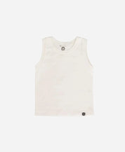 Regata Infantil Unissex MiniMalista | Liso Branco Off - MiniMalista Baby - 0.25, 0.3, Ano Novo, anonovo, b2b, black-friday, Calor, com-desconto-mm10, Menino, Neutro, new, Reveillon, tab-tam-regata, Unissex, Verão -bebê-minimalista-estiloso
