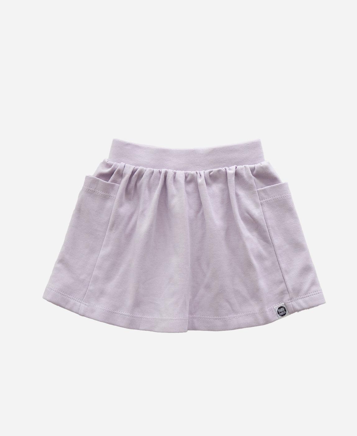 Saia Bolso Infantil | Liso Lilac - MiniMalista Baby - 0.3, b2b, black-friday, Calor, com-desconto-mm10, Kids, Menina, tab-tam-saia-bolso-2, Verão -bebê-minimalista-estiloso