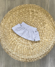 Saia Bolso Infantil | Liso Lilac - MiniMalista Baby - 0.3, b2b, black-friday, Calor, com-desconto-mm10, Kids, Menina, tab-tam-saia-bolso-2, Verão -bebê-minimalista-estiloso