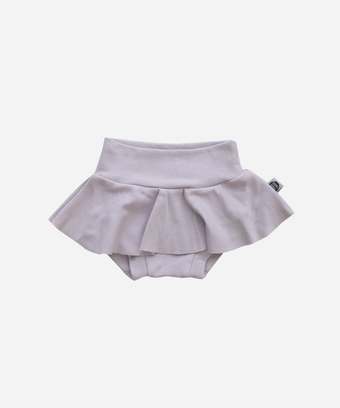 Saia Boomies de Bebê MiniMalista | Liso Lilac - MiniMalista Baby - 0.3, b2b, Baby, black-friday, Calor, com-desconto-mm10, Menina, tab-medidas-saia-boomies, Verão -bebê-minimalista-estiloso