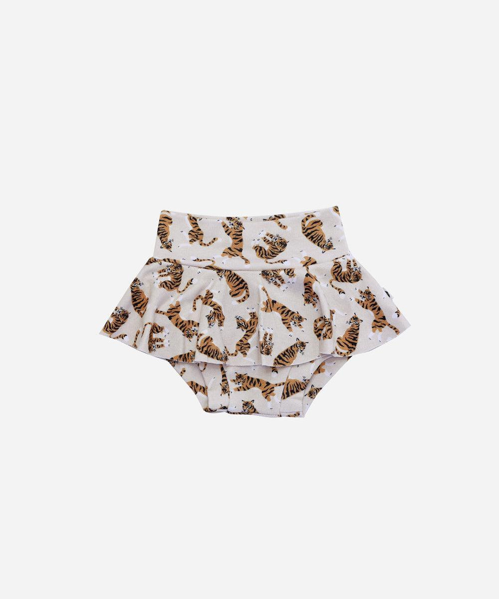 Saia Boomies de Bebê | Tiger - MiniMalista Baby - 0.3, 0.35, b2b, Baby, black-friday, Calor, com-desconto-mm10, Menina, tab-medidas-saia-boomies, Verão -bebê-minimalista-estiloso