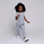 Salopette Infantil Unissex MiniMalista | Liso Mescla Médio - MiniMalista Baby - 0.3, b2b, black-friday, Meia Estação, Menino, outlet, SALE-FINAL, tab-tam-salopette, Winter Sale 30% -bebê-minimalista-estiloso