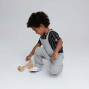 Salopette Infantil Unissex MiniMalista | Liso Mescla Médio - MiniMalista Baby - 0.3, b2b, black-friday, Meia Estação, Menino, outlet, SALE-FINAL, tab-tam-salopette, Winter Sale 30% -bebê-minimalista-estiloso