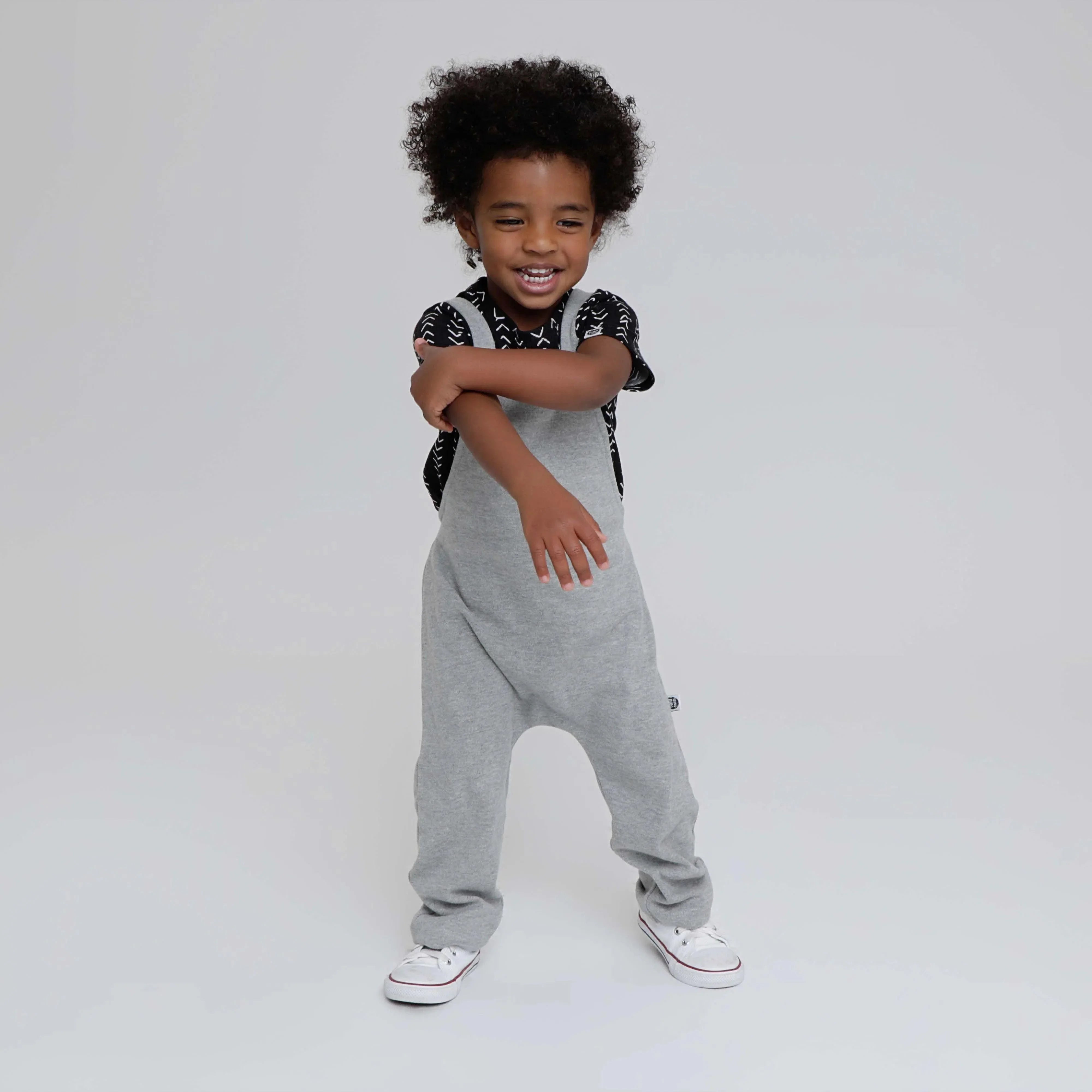 Salopette Infantil Unissex MiniMalista | Liso Mescla Médio - MiniMalista Baby - 0.3, b2b, black-friday, Meia Estação, Menino, outlet, SALE-FINAL, tab-tam-salopette, Winter Sale 30% -bebê-minimalista-estiloso