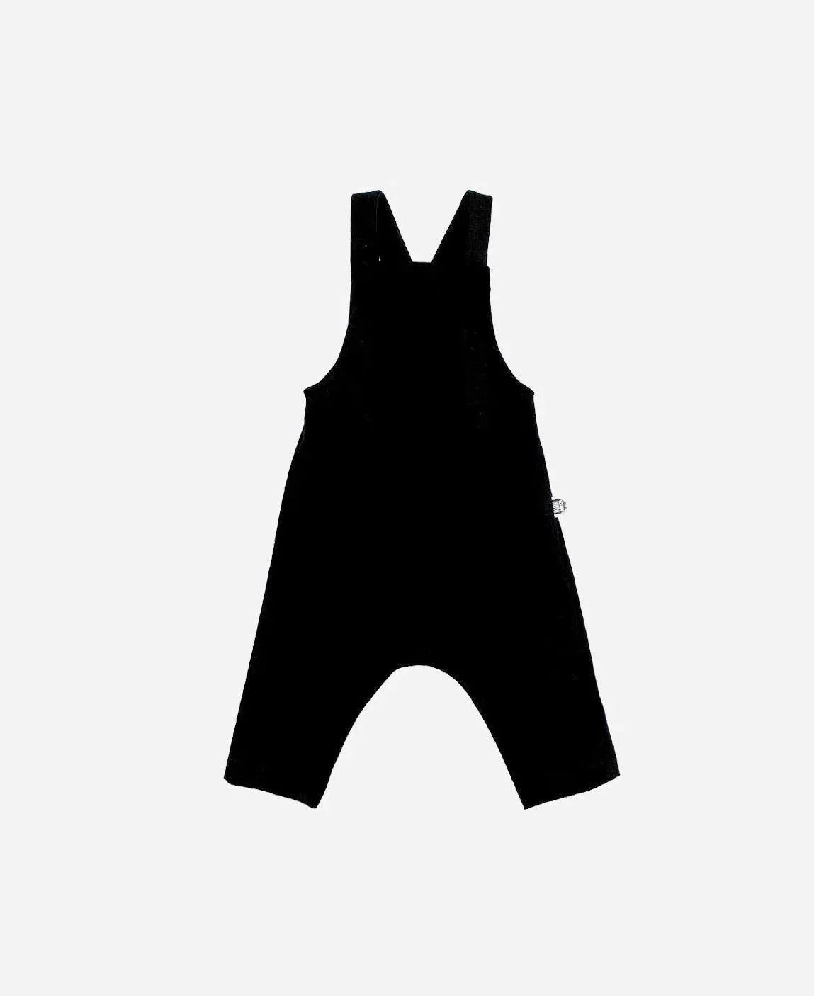 Salopette Infantil Unissex MiniMalista | Liso Preto - MiniMalista Baby - 0.2, 0.3, b2b, black-friday, com-desconto-mm10, Meia Estação, Menino, Neutro, tab-tam-salopette, Unissex -bebê-minimalista-estiloso