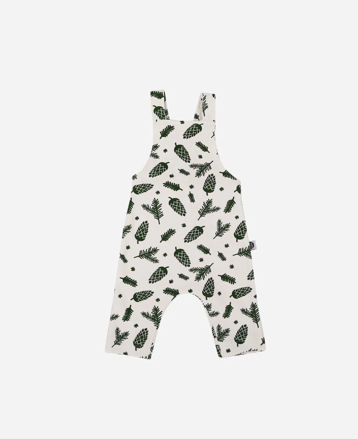 Salopette Infantil Unissex | Pine Cones - MiniMalista Baby - 0, b2b, Christmas, com-desconto-mm10, Meia Estação, Menino, natal, SALE-FINAL, tab-tam-salopette, Xmas -bebê-minimalista-estiloso