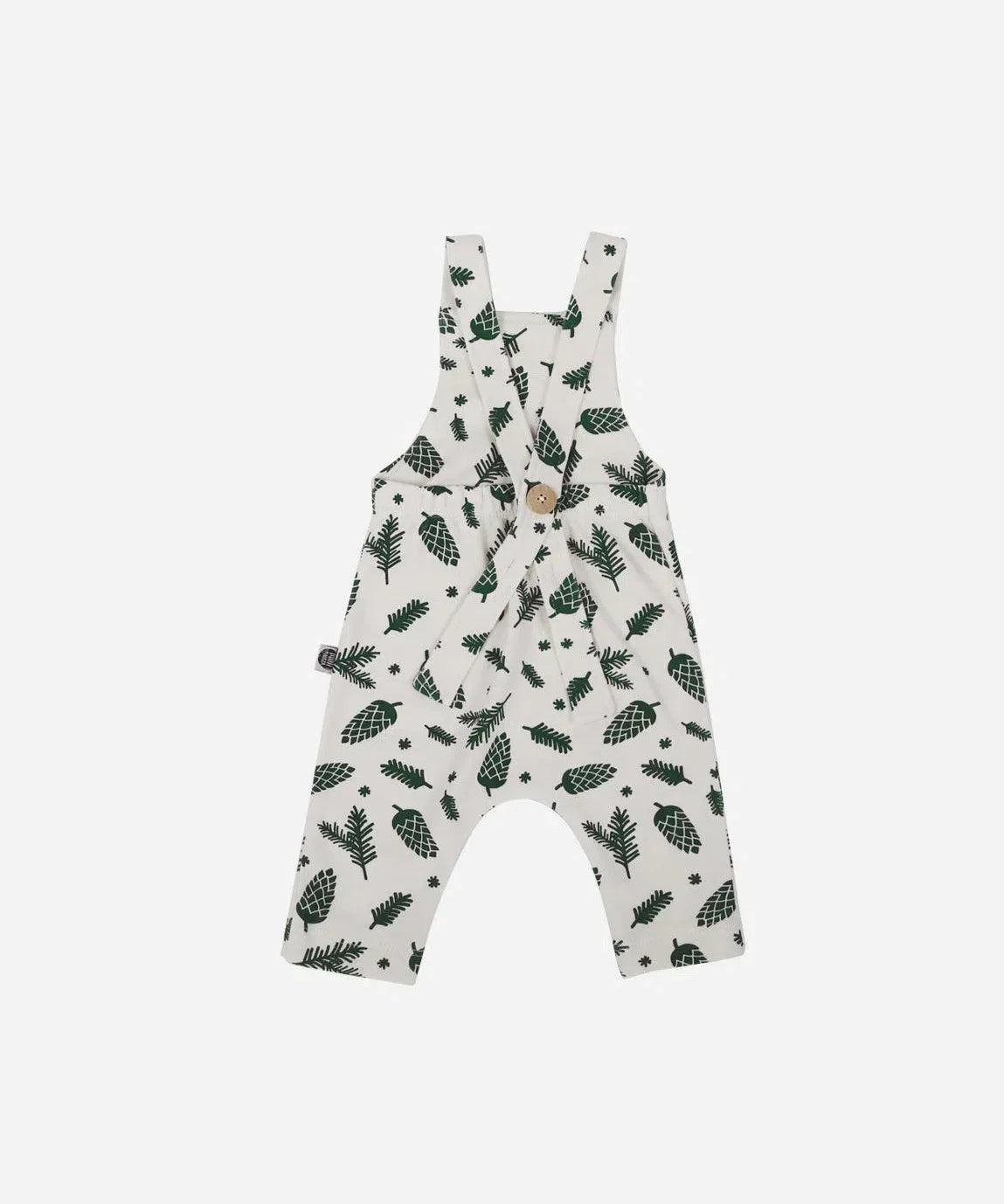 Salopette Infantil Unissex | Pine Cones - MiniMalista Baby - 0, b2b, Christmas, com-desconto-mm10, Meia Estação, Menino, natal, SALE-FINAL, tab-tam-salopette, Xmas -bebê-minimalista-estiloso