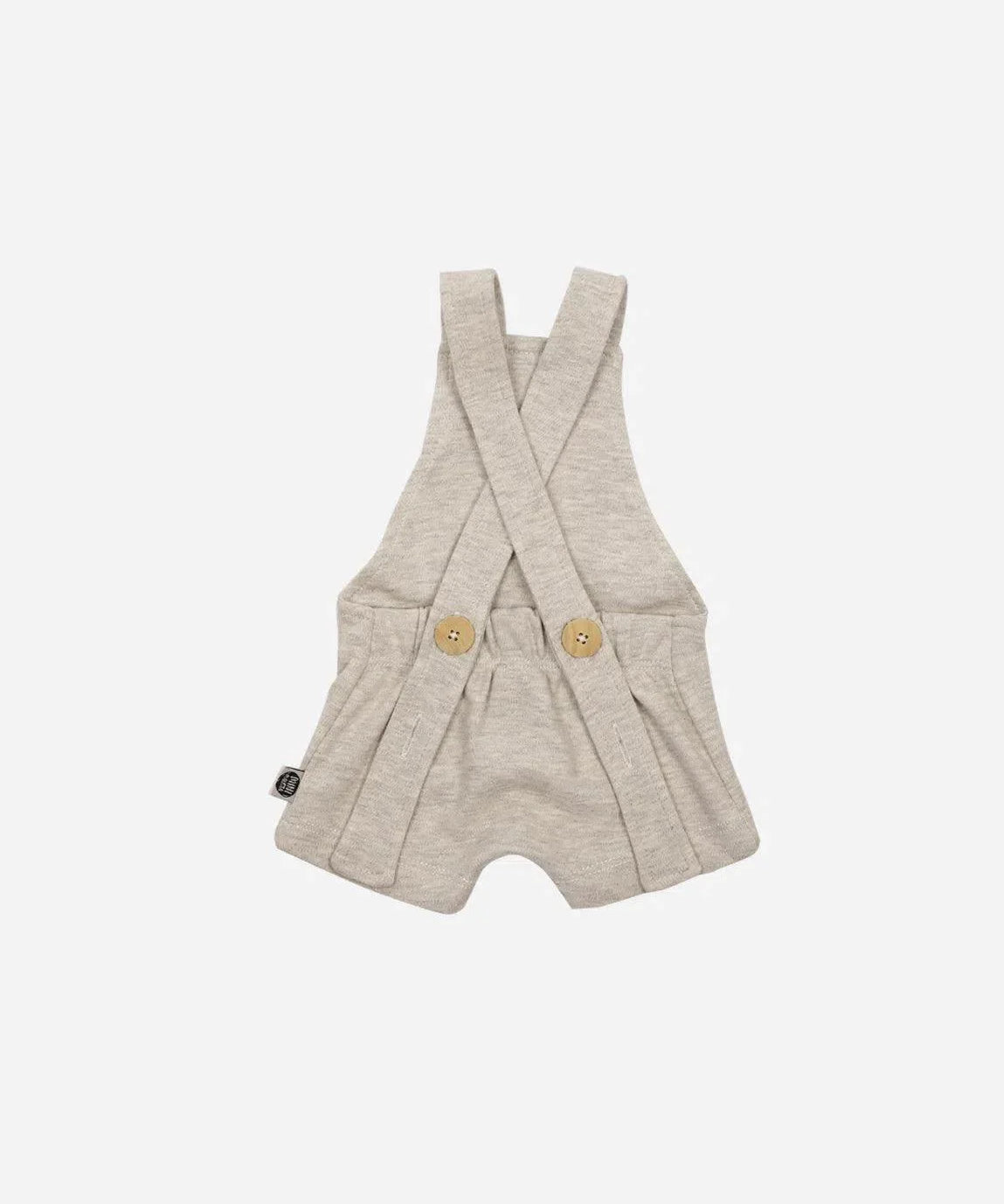 Salopette Verão Unissex MiniMalista | Liso Mescla Claro - MiniMalista Baby - 0.3, b2b, black-friday, Calor, com-desconto-mm10, Menina, Neutro, tab-tam-salopette-verão, Unissex, Verão -bebê-minimalista-estiloso