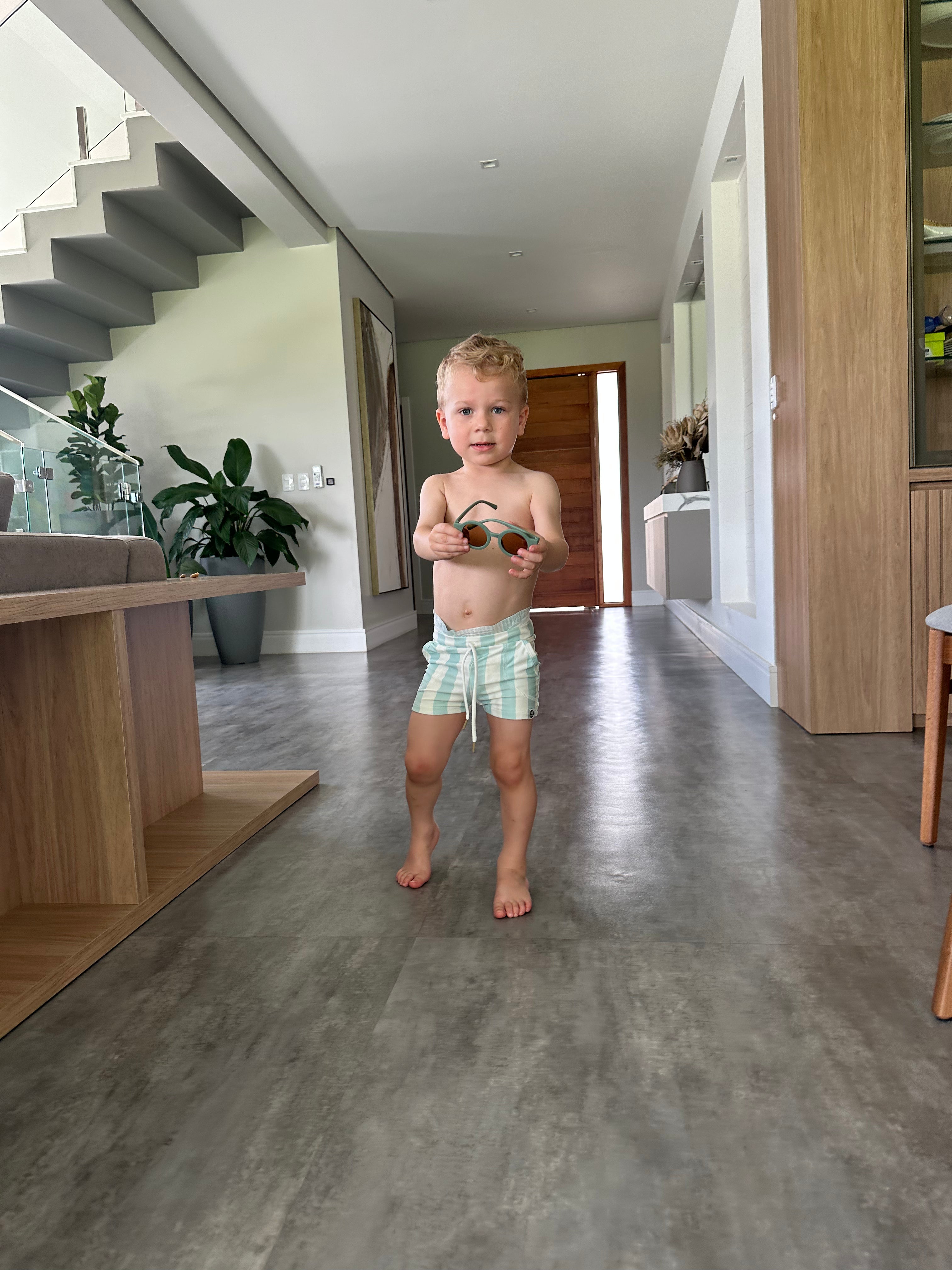 Sunga Infantil Estampado UV50+ | Listras Fresh - MiniMalista Baby - 0, b2b, Calor, com-desconto-mm10, Menino, new, Verão -bebê-minimalista-estiloso