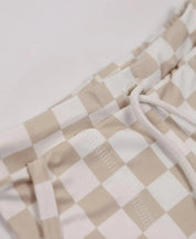 Sunga Infantil Estampado UV50+ | Racer Beige - MiniMalista Baby - 0, b2b, Calor, com-desconto-mm10, Menina, Menino, Neutro, Unissex, Verão -bebê-minimalista-estiloso