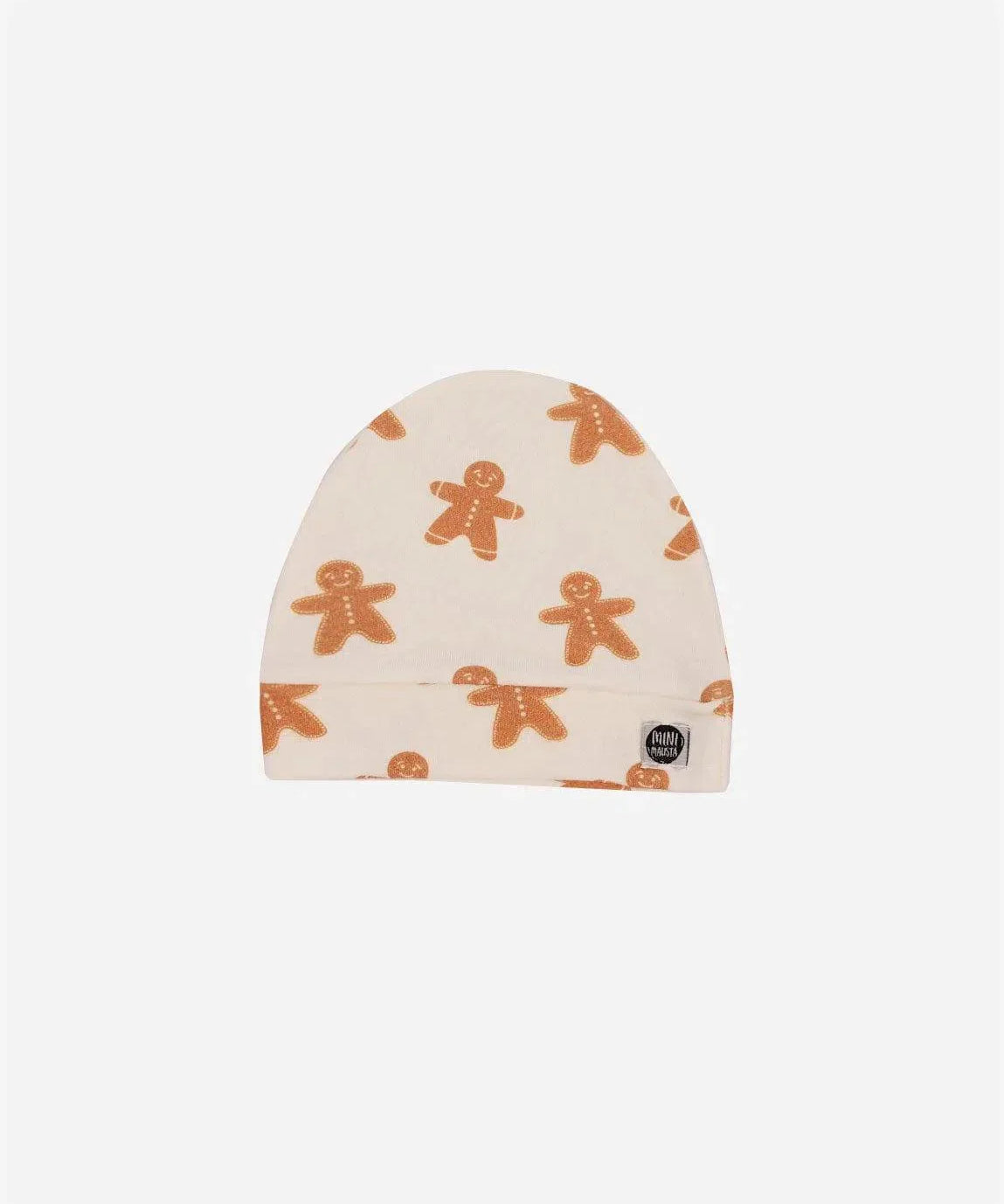 Touca de Bebê Unissex | Gingerbread - MiniMalista Baby - 0, b2b, Baby, Christmas, com-desconto-mm10, Meia Estação, Menina, natal, Neutro, tab-tam-touca-bebe, Unissex, Xmas -bebê-minimalista-estiloso