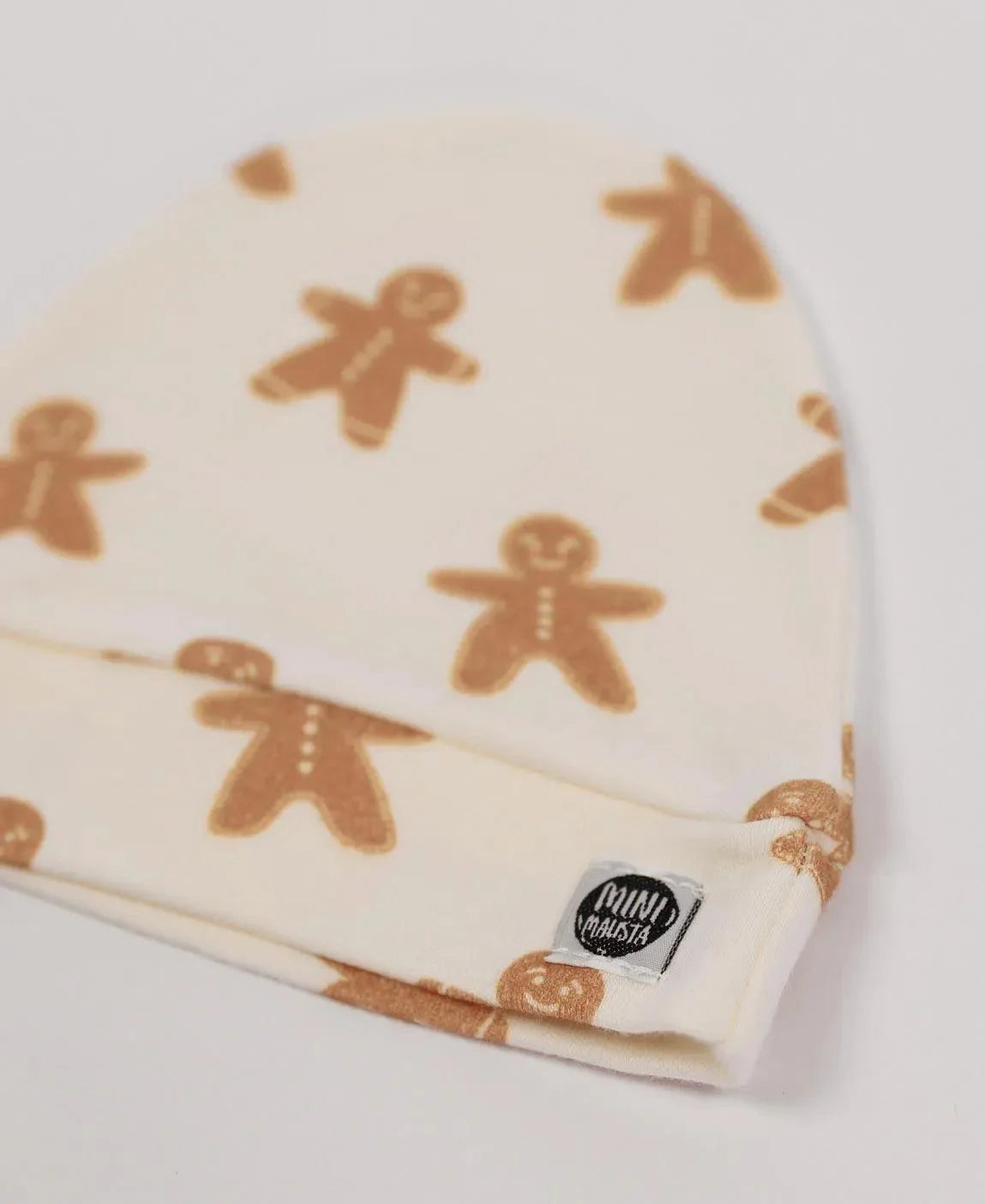 Touca de Bebê Unissex | Gingerbread - MiniMalista Baby - 0, b2b, Baby, Christmas, com-desconto-mm10, Meia Estação, Menina, natal, Neutro, tab-tam-touca-bebe, Unissex, Xmas -bebê-minimalista-estiloso