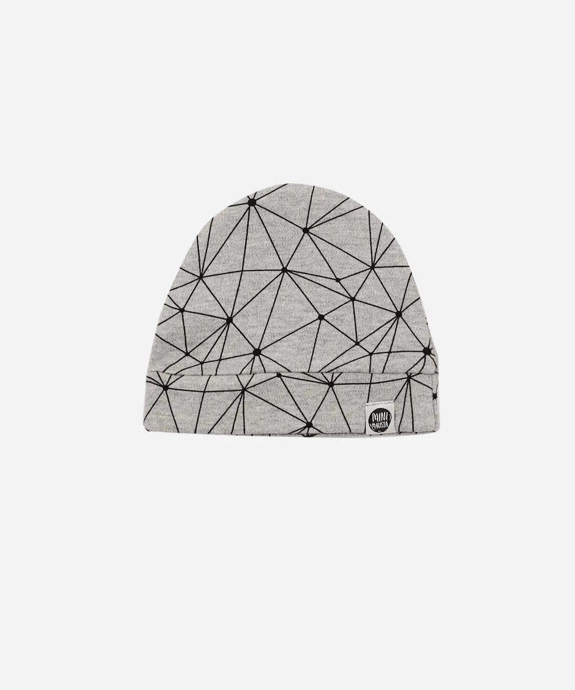 Touca de Bebê Unissex | Satellite Mescla - MiniMalista Baby - 0.3, 0.45, b2b, Baby, black-friday, com-desconto-mm10, Meia Estação, Menino, Neutro, SALE-FINAL, tab-tam-touca-bebe, Unissex, Winter Sale 40% -bebê-minimalista-estiloso