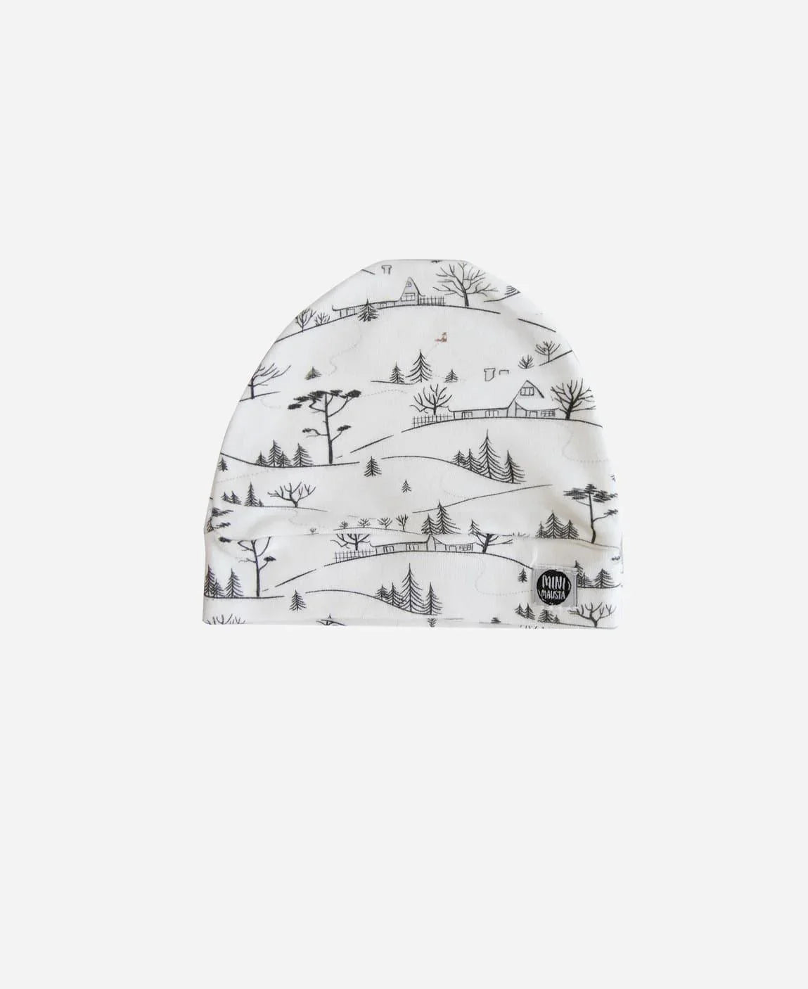 Touca de Bebê Unissex | Village - MiniMalista Baby - 0, b2b, Baby, Christmas, com-desconto-mm10, Meia Estação, Menina, Menino, natal, Neutro, tab-tam-touca-bebe, Unissex, Xmas -bebê-minimalista-estiloso