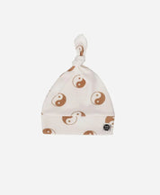 Touca Nó Recém-Nascido Unissex | Yin Yang - MiniMalista Baby - 0.3, b2b, Baby, black-friday, com-desconto-mm10, Meia Estação, Menino, tab-tam-touca-nó -bebê-minimalista-estiloso