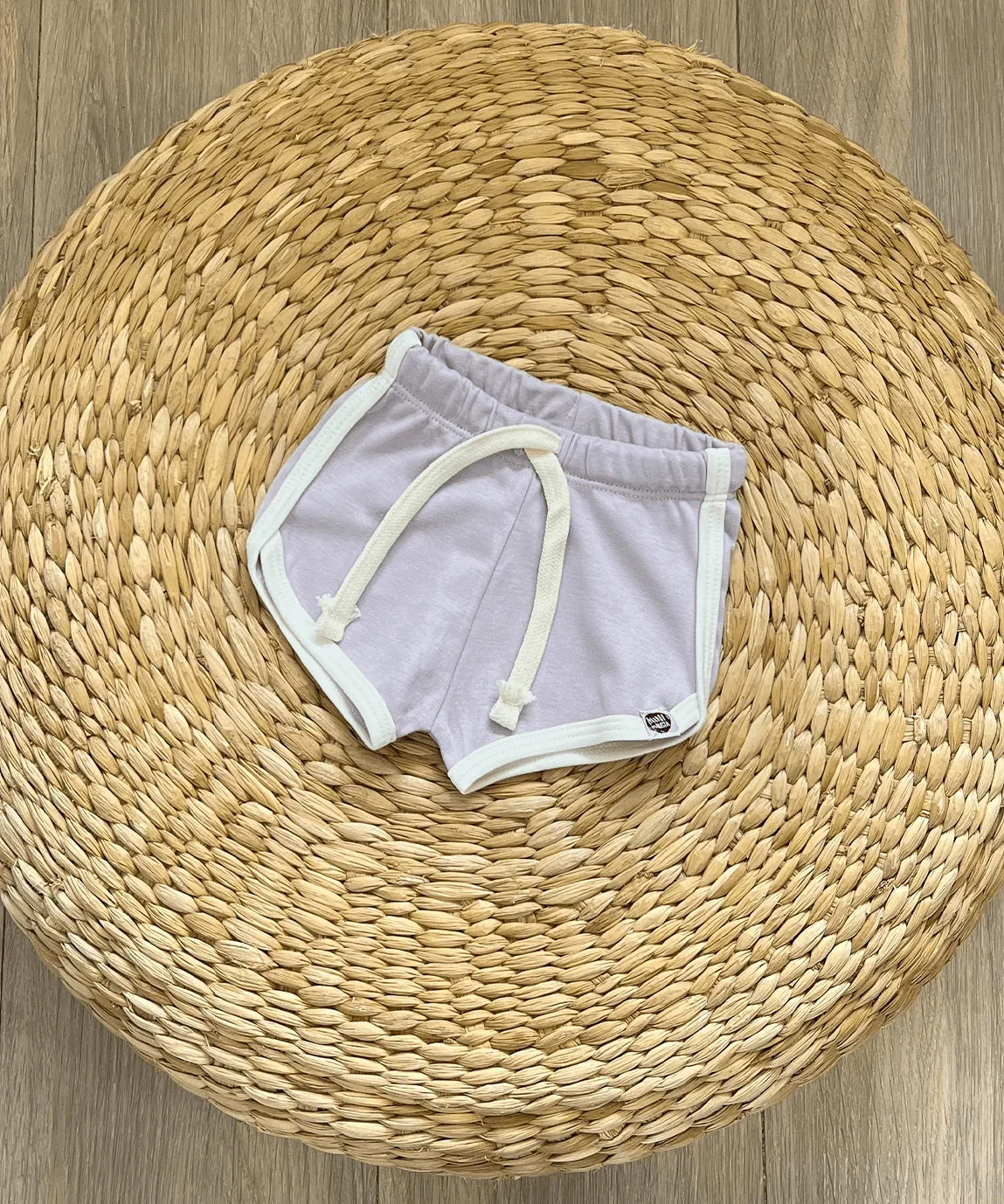 Track Shorts Infantil Unissex MiniMalista | Liso Lilac - MiniMalista Baby - 0.3, b2b, black-friday, Calor, Menina, outlet, tab-tam-track-shorts, Verão -bebê-minimalista-estiloso