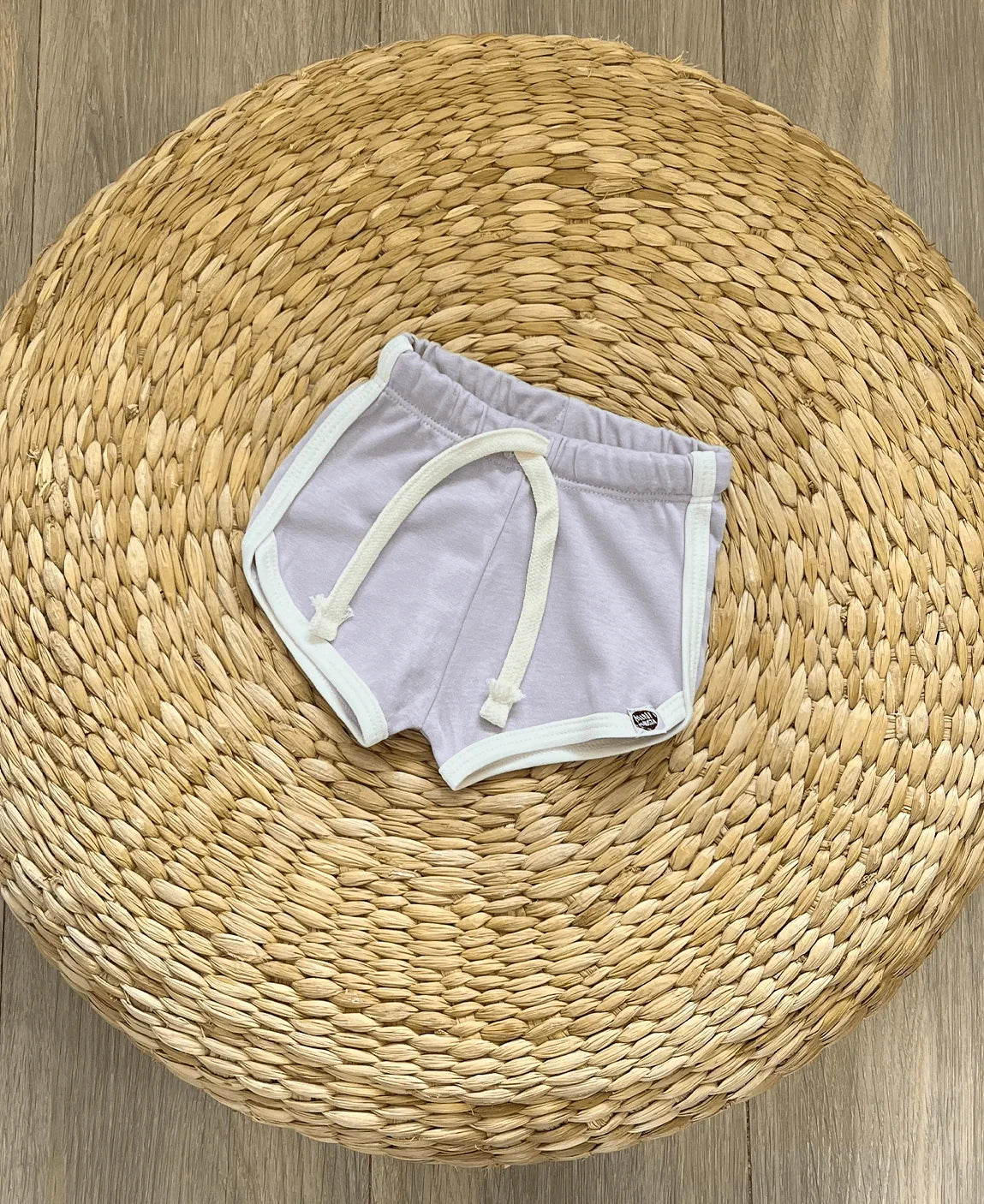 Track Shorts Infantil Unissex MiniMalista | Liso Lilac - MiniMalista Baby - 0.3, b2b, black-friday, Calor, Menina, outlet, tab-tam-track-shorts, Verão -bebê-minimalista-estiloso