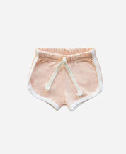 Track Shorts Infantil Unissex MiniMalista | Liso Peachy - MiniMalista Baby - 0.3, b2b, black-friday, Calor, Menina, tab-tam-track-shorts, Verão -bebê-minimalista-estiloso