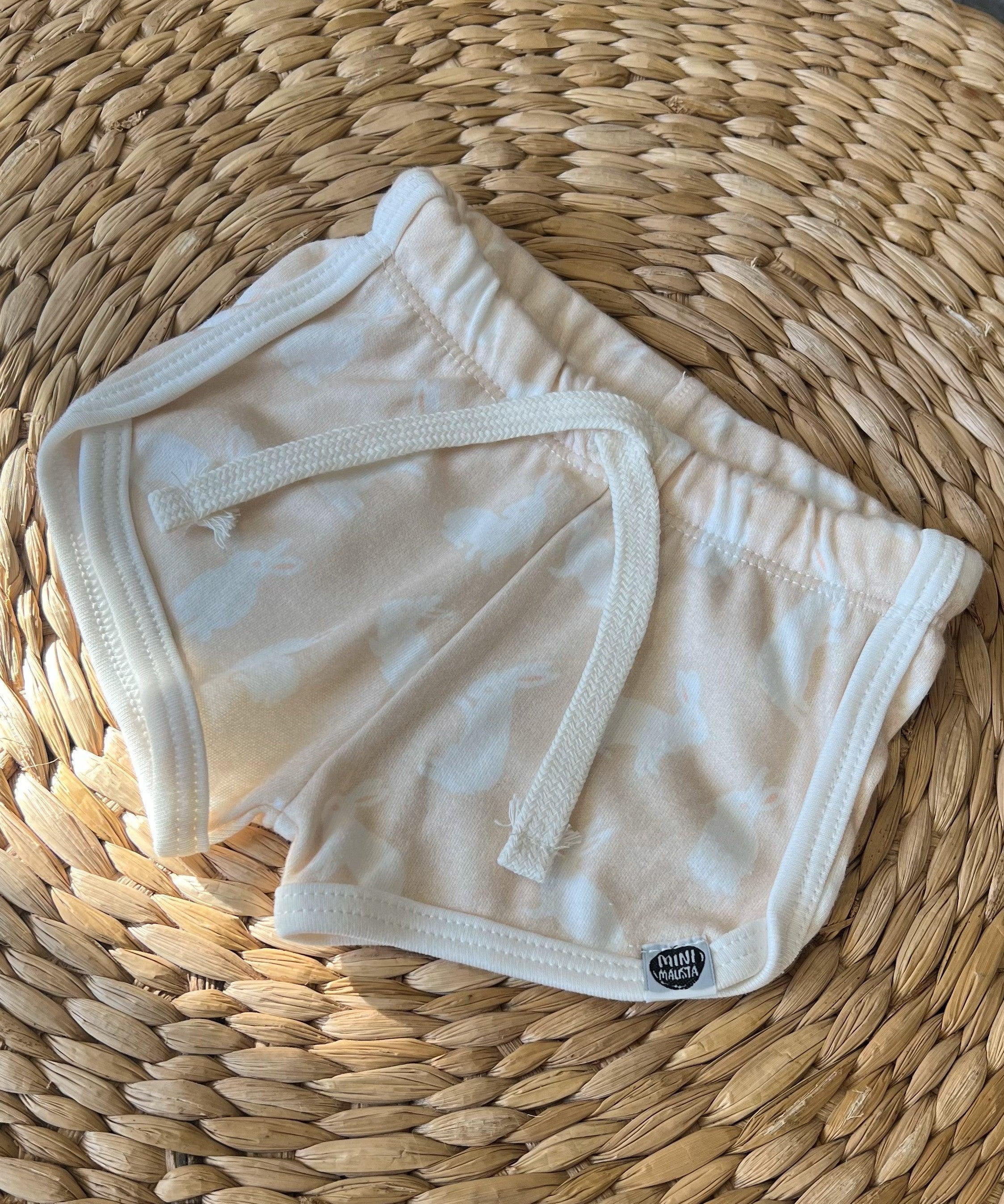 Track Shorts Infantil Unissex | Bunny - MiniMalista Baby - 0.2, b2b, black-friday, Calor, com-desconto-mm10, Menina, new, tab-tam-track-shorts, Verão -bebê-minimalista-estiloso