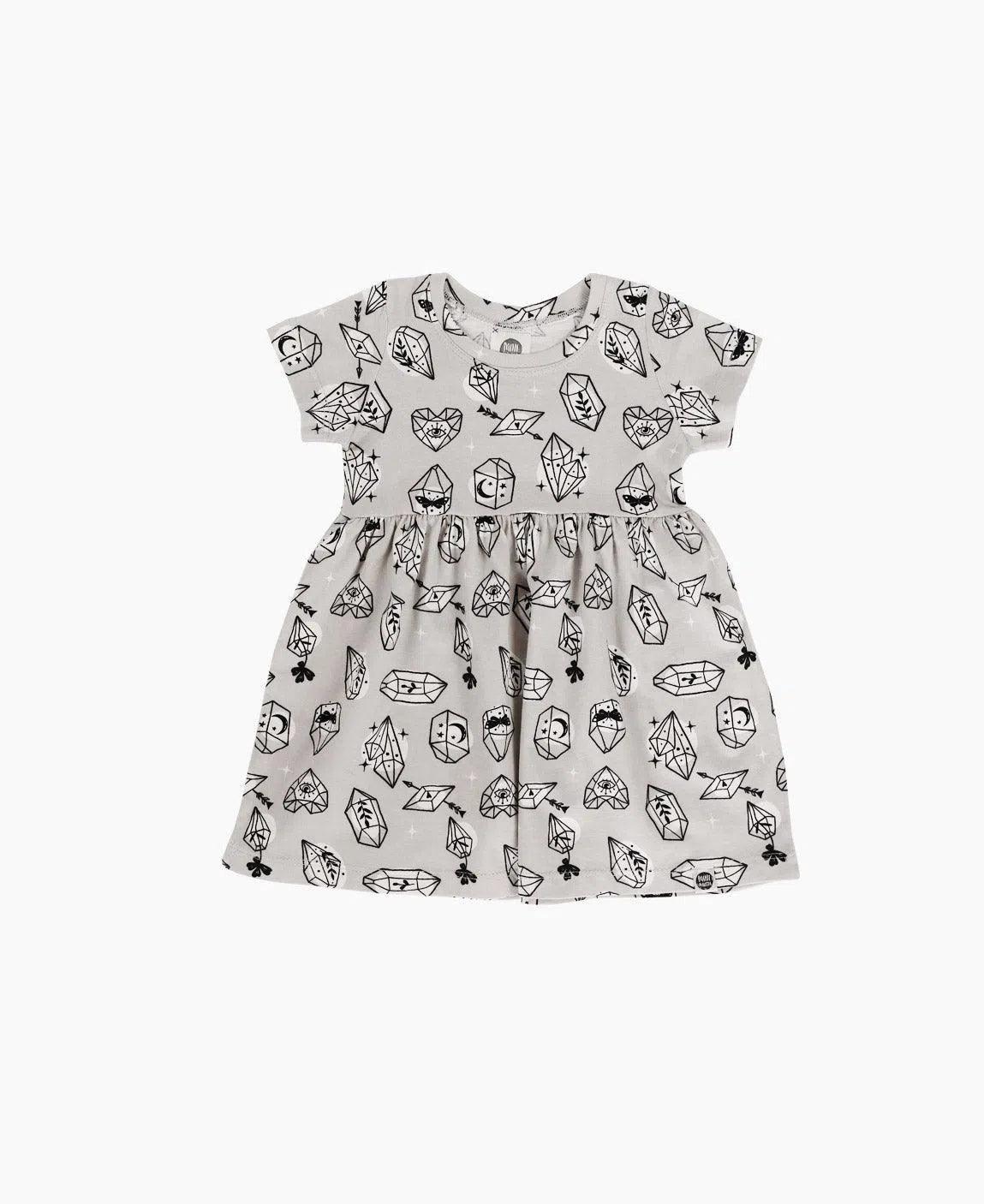 Vestido de Verão Infantil | Crystal - MiniMalista Baby - 0.3, 0.45, b2b, black-friday, Calor, Kids, Menina, outlet, SALE-FINAL, tab-tam-vestido-manga-curta, Verão -bebê-minimalista-estiloso