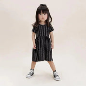 Vestido de Verão Infantil | Fishbone - MiniMalista Baby - 0.3, 0.4, b2b, black-friday, Calor, Kids, Menina, outlet, SALE-FINAL, tab-tam-vestido-manga-curta, Verão -bebê-minimalista-estiloso