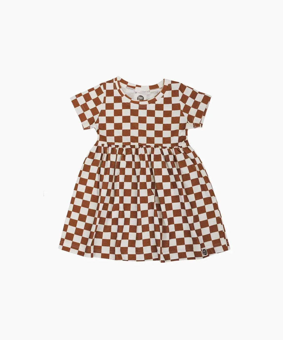 Vestido de Verão Infantil | Racer Oak - MiniMalista Baby - 0.3, b2b, black-friday, Calor, com-desconto-mm10, Kids, Menina, tab-tam-vestido-manga-curta, Verão -bebê-minimalista-estiloso