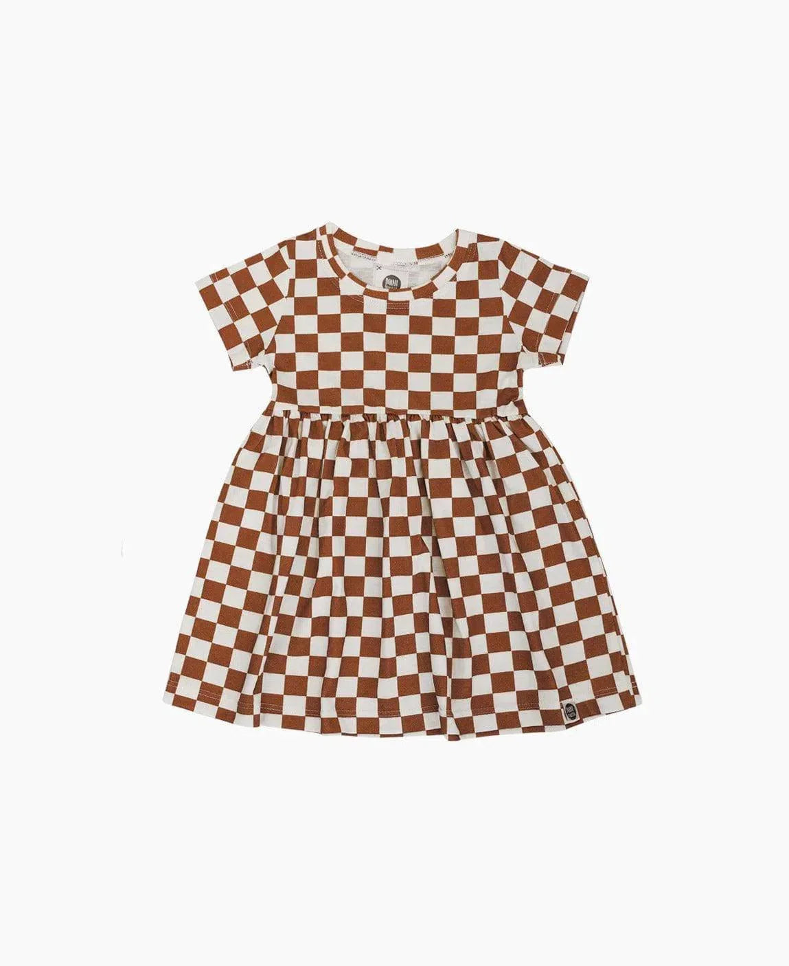 Vestido de Verão Infantil | Racer Oak - MiniMalista Baby - 0.3, b2b, black-friday, Calor, com-desconto-mm10, Kids, Menina, tab-tam-vestido-manga-curta, Verão -bebê-minimalista-estiloso
