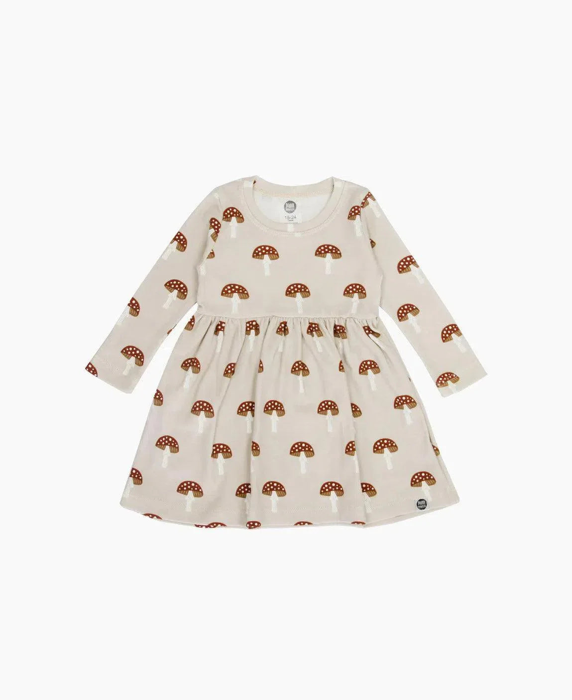 Vestido Infantil Manga Longa | Mushi - MiniMalista Baby - 0.3, b2b, black-friday, com-desconto-mm10, Frio, Kids, Menina, tab-tam-vestido-manga-longa, Winter Sale 30% -bebê-minimalista-estiloso