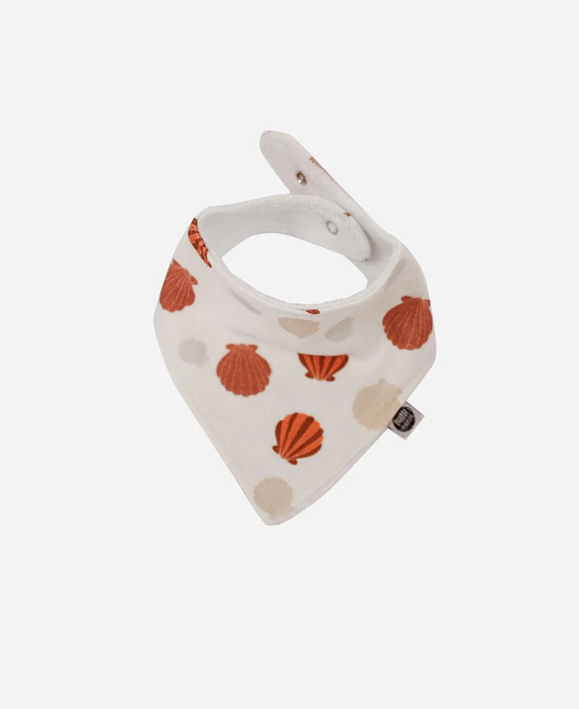 Babador Bandana Unissex | Seashell - MiniMalista Baby - 0.35, b2b, Baby, black-friday, com-desconto-mm10, Meia Estação, Menina, Neutro, Unissex -bebê-minimalista-estiloso