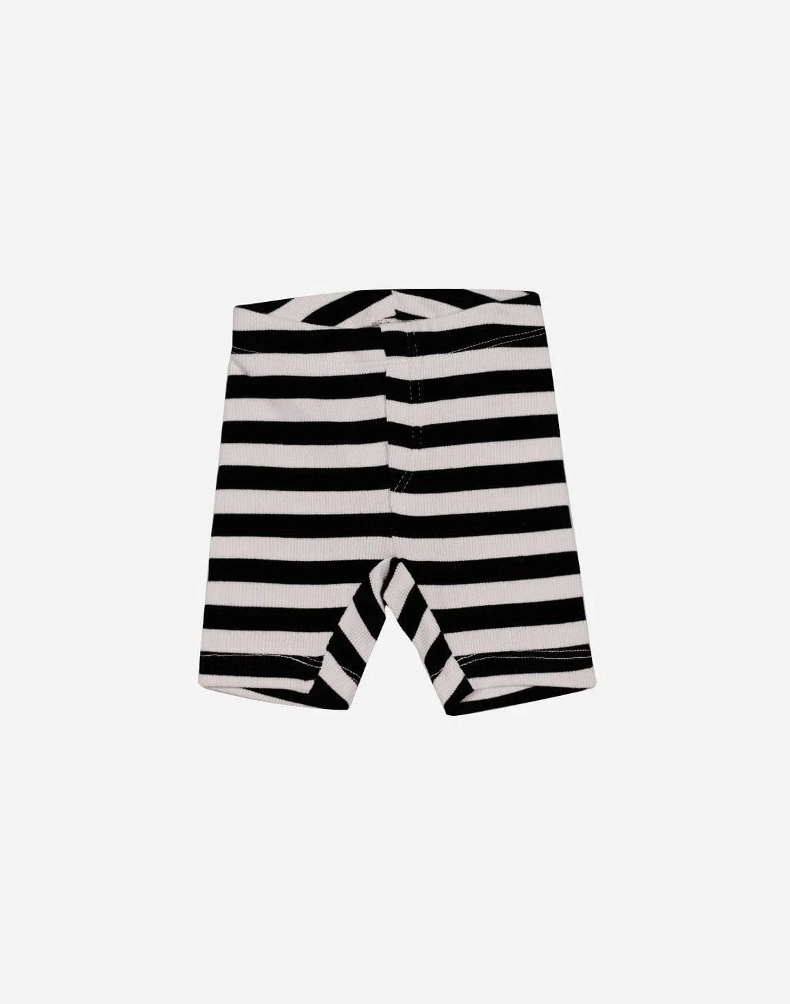 Biker Shorts Canelado Infantil Listras Preto e Branco - MiniMalista Baby - 0.4, b2b, black-friday, Calor, com-desconto-mm10, Menino, Neutro, tam-tam-biker-shorts, Unissex, Verão -bebê-minimalista-estiloso