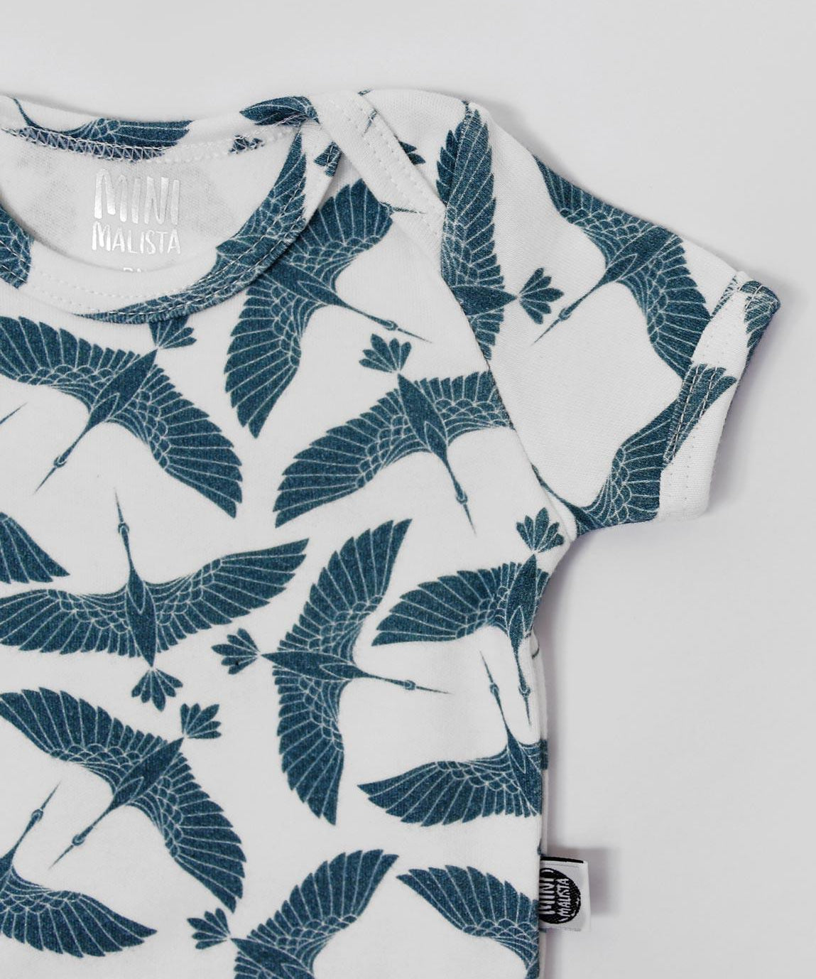 Body de Bebê Manga Curta Unissex | Blue Flock - MiniMalista Baby - 0.35, b2b, Baby, black-friday, com-desconto-mm10, Meia Estação, Menino, tab-tam-body-curto -bebê-minimalista-estiloso