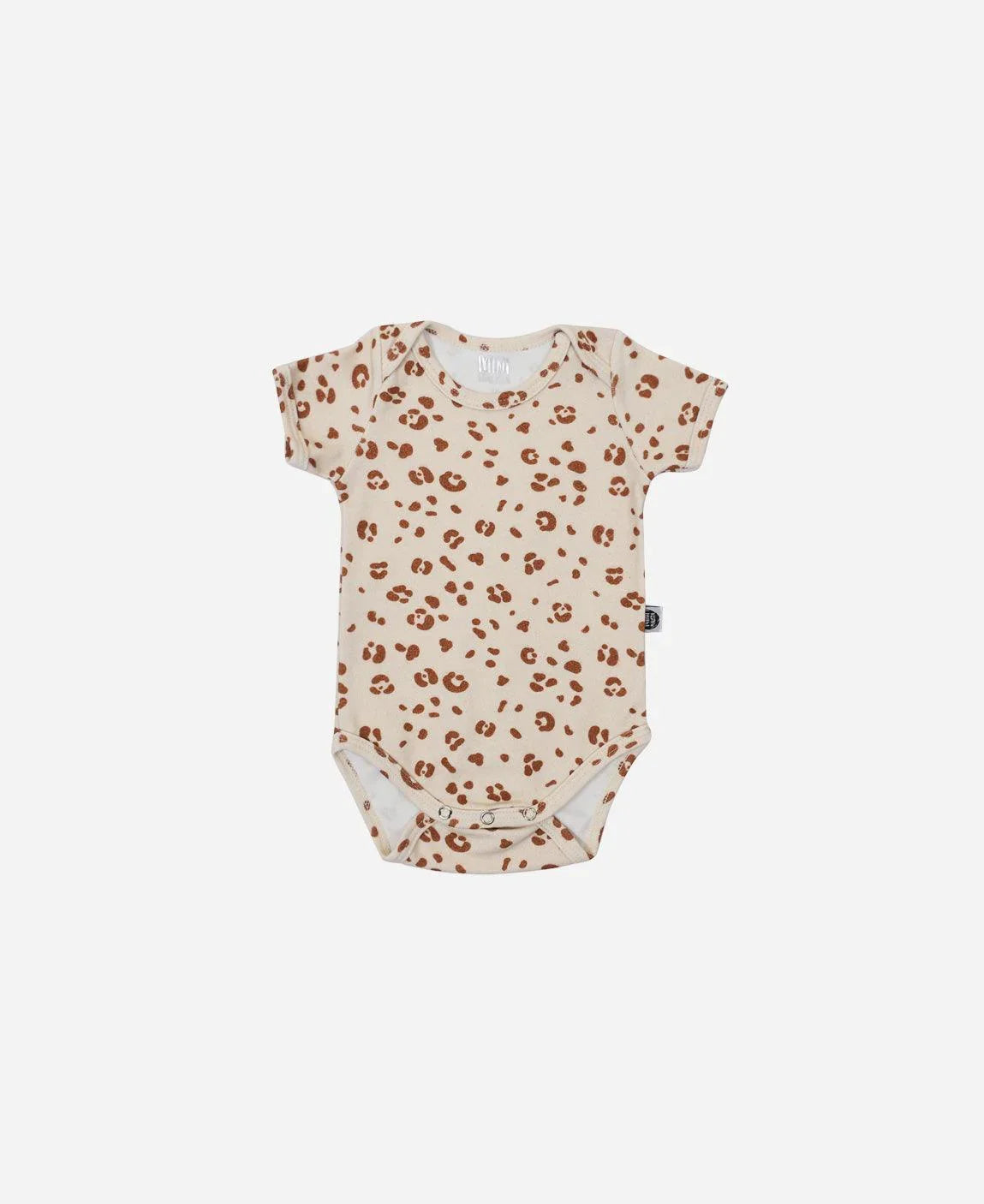Body de Bebê Manga Curta Unissex | Jaguar - MiniMalista Baby - 0.45, b2b, Baby, black-friday, com-desconto-mm10, Meia Estação, Menina, tab-tam-body-curto -bebê-minimalista-estiloso