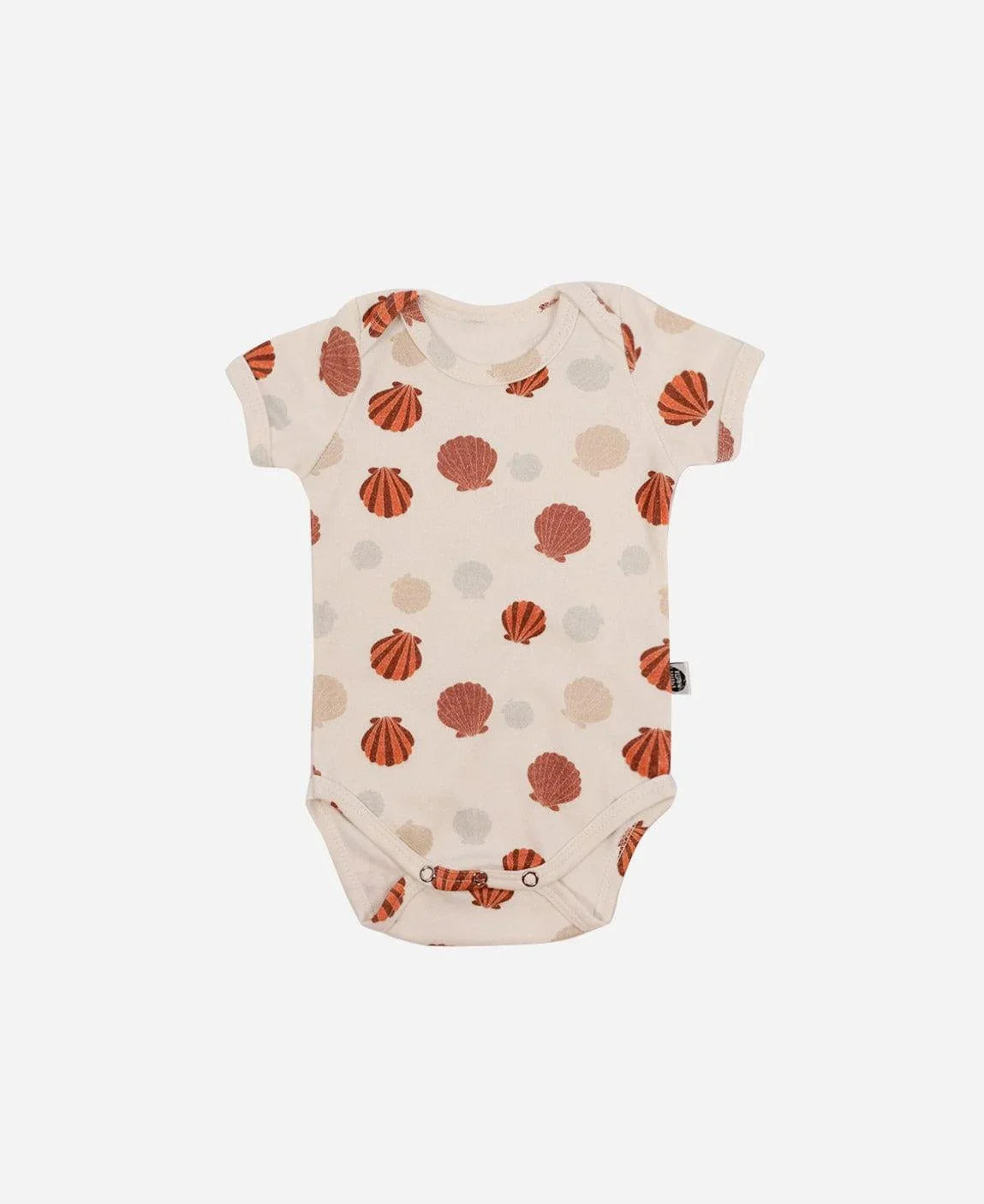 Body de Bebê Manga Curta Unissex | Seashell - MiniMalista Baby - 0.3, b2b, Baby, black-friday, com-desconto-mm10, Meia Estação, Menina, Neutro, tab-tam-body-curto, Unissex -bebê-minimalista-estiloso