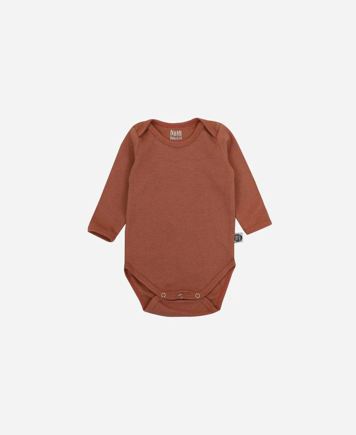 Body de Bebê Manga Longa Unissex MiniMalista Liso Chutney - MiniMalista Baby - 0.3, b2b, Baby, black-friday, com-desconto-mm10, Frio, Menina, Neutro, new, tab-tam-body-manga-longa, Unissex -bebê-minimalista-estiloso