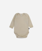 Body de Bebê Manga Longa Unissex MiniMalista | Liso Sand - MiniMalista Baby - 0.3, b2b, Baby, black-friday, com-desconto-mm10, Frio, Menina, Neutro, tab-tam-body-manga-longa, Unissex -bebê-minimalista-estiloso