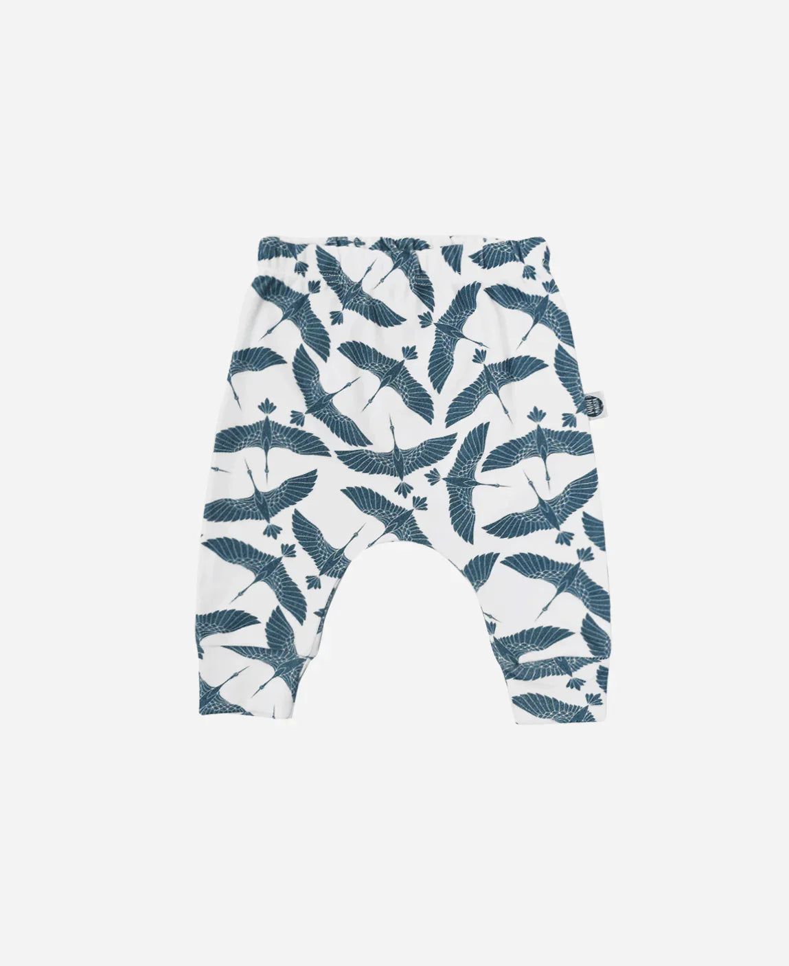 Calça de Bebê Harém Unissex | Blue Flock - MiniMalista Baby - 0.3, b2b, Baby, black-friday, com-desconto-mm10, Meia Estação, Menino, tab-tam-calça-harem-bebe -bebê-minimalista-estiloso