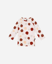 Camiseta Infantil Proteção Solar Unissex UV50+ | Seashell - MiniMalista Baby - 0, 0.3, b2b, black-friday, Calor, com-desconto-mm10, Menina, Neutro, tab-tam-camiseta-praia, tab-tam-camiseta-solar-praia, tab-tamanho-camiseta-raglan, Unissex, Verão -bebê-minimalista-estiloso