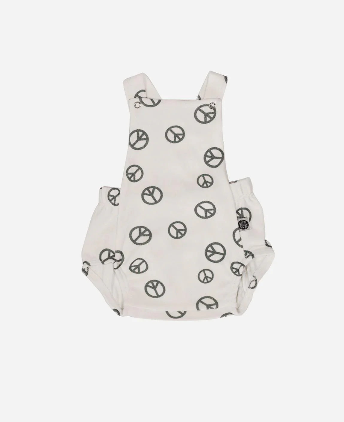 Jardineira de Bebê Unissex | Peace and Love - MiniMalista Baby - 0.3, b2b, Baby, black-friday, Calor, com-desconto-mm10, Menino, SALE-FINAL, tab-tam-jardineiras, ultimas-peças, Verão -bebê-minimalista-estiloso