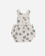 Jardineira de Bebê Unissex | Peace and Love - MiniMalista Baby - 0.3, b2b, Baby, black-friday, Calor, com-desconto-mm10, Menino, SALE-FINAL, tab-tam-jardineiras, ultimas-peças, Verão -bebê-minimalista-estiloso