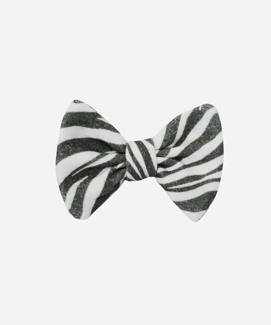 Laço de Cabelo com Clip | Zebra - MiniMalista Baby - 0.3, 0.45, b2b, Baby, black-friday, com-desconto-mm10, laço-clip, Meia Estação, Menina -bebê-minimalista-estiloso